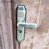 不锈钢防盗门锁套装 木门把手面板家用通用型锁具锁芯大铁门锁手.