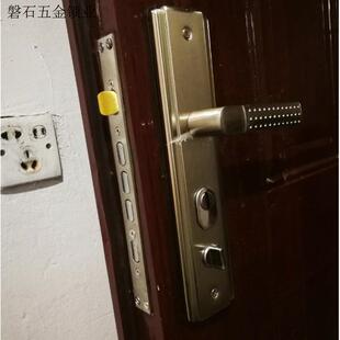 铜锁芯锁体加厚把手通用型大门入户门锁家用门锁防盗门拉手套装.