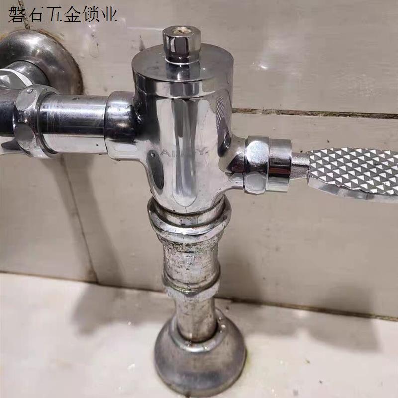 卧式冲水阀脚踩式手按延时阀阀门开关大便池蹲便脚踏式冲洗阀厕.