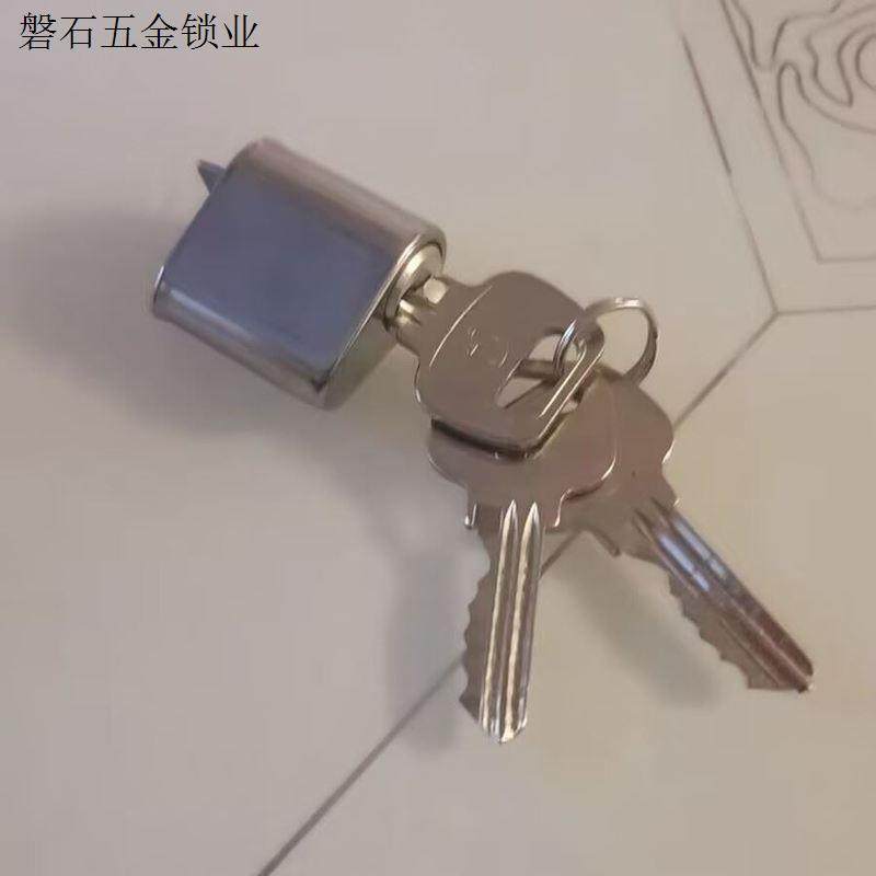 管井门防火锁芯井通用型强弱通开管道门锁芯消防门锁芯水电.