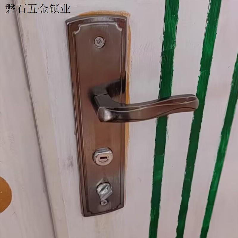 老式美心防盗门安防AFS锁芯老式盼把盼手大门拉手安防938三件套.