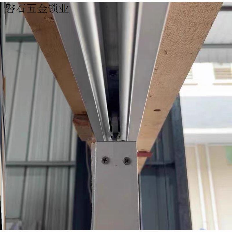 304木门吊轮平移门轨道推拉门吊轨不锈钢滑轮吊趟门五金门用配.