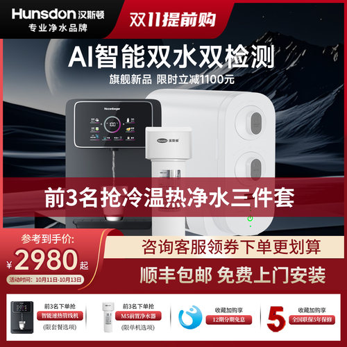 汉斯顿家用净水器直饮双出水设计