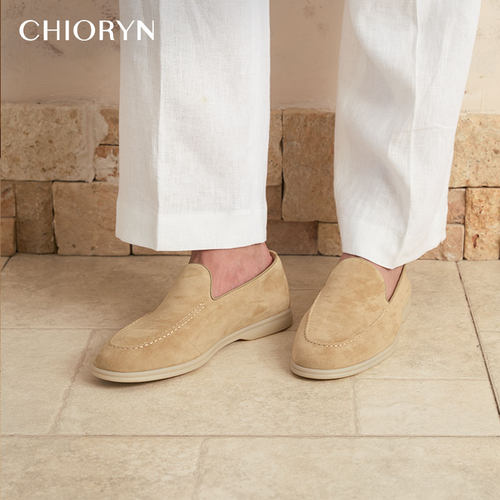 翻毛小羊皮LP乐福鞋chioryn青润