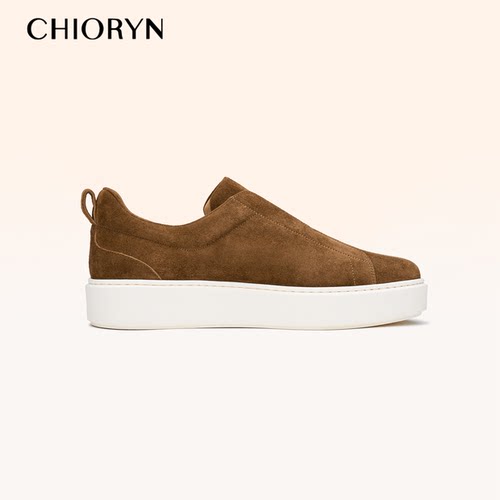 增高轻量一脚蹬板鞋chioryn青润