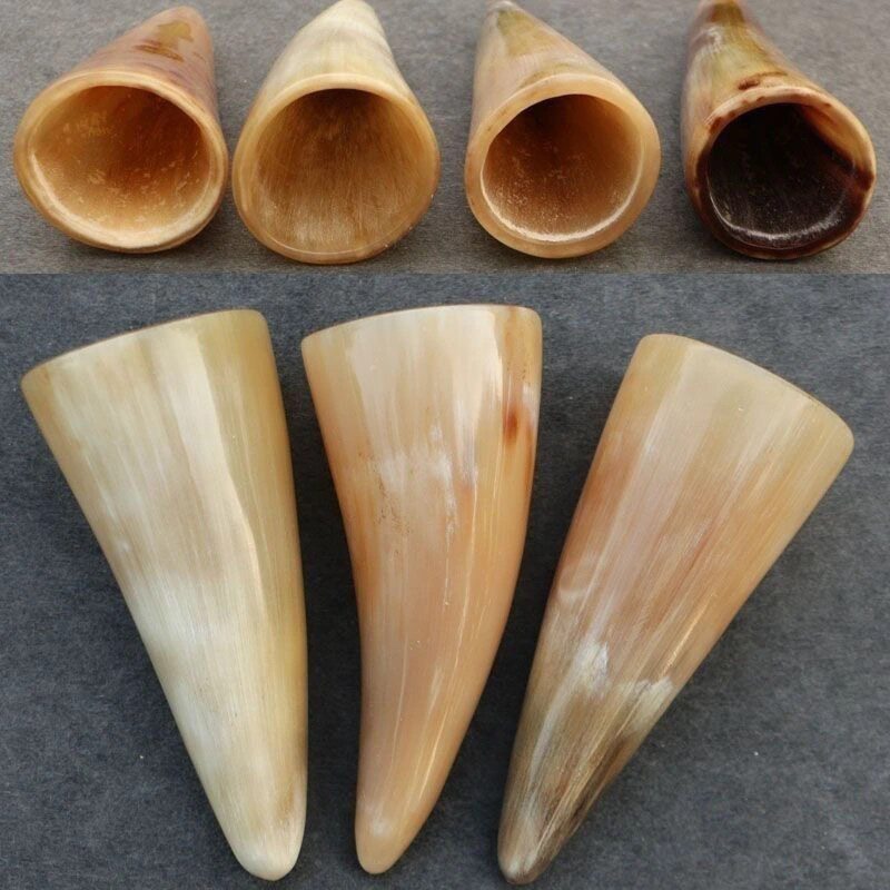 天然牛角拔火罐刮痧按摩全身通用美容院足底背部按摩棒颈部脸部