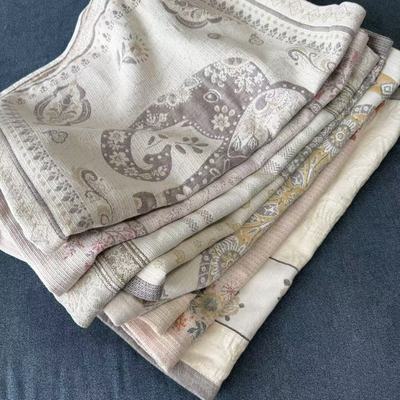 【罗布麻 源于自然】一对装枕巾 大尺寸枕头巾吸汗透气复古可机洗