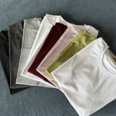 92.4%天丝莱赛尔凉感圆领短袖 搭遍衣橱 A类男女同款 人手一件