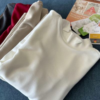 【盲入系列 巨软强推！】A类340G真德绒半高领双面磨毛保暖女打底