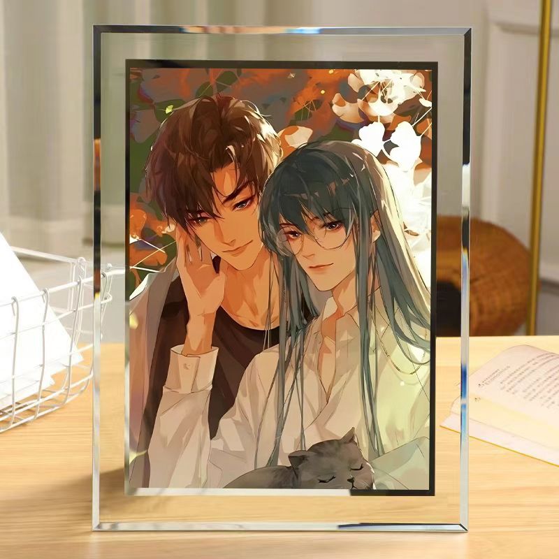 不健全关系周边水晶相框可定制