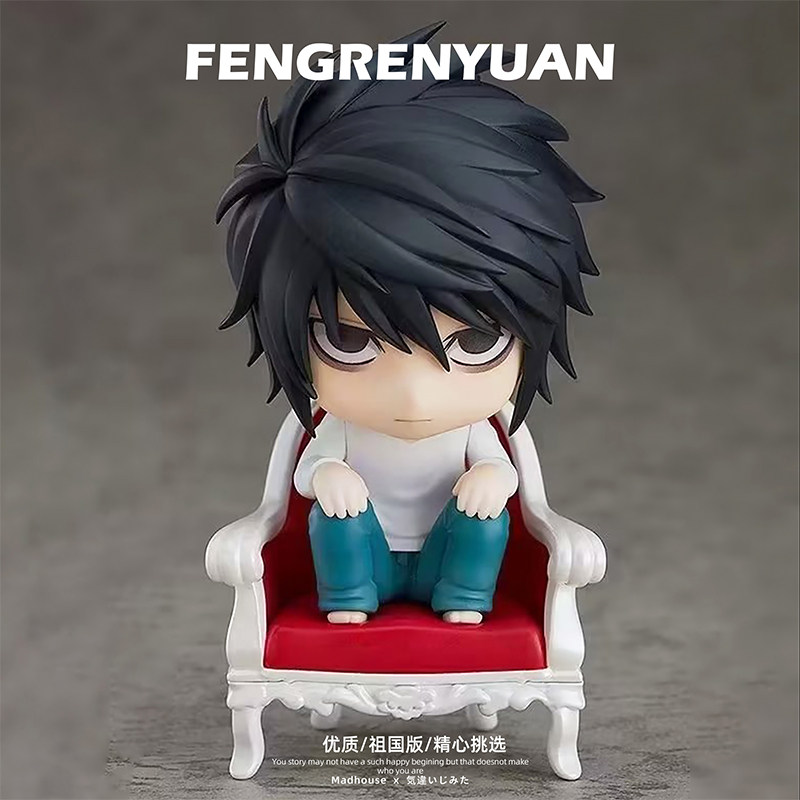 0夜神月1160q版粘土人手办可动换脸公仔模型摆件