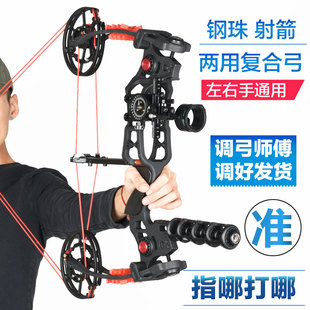 猎豹两用钢珠弓非军兴拓路钢珠复合弓精灵牛头201恶棍征途复合躬