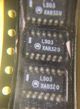 原装正品 SN74LS03DR2 丝印LS03 封装SOP-14   逻辑门芯片