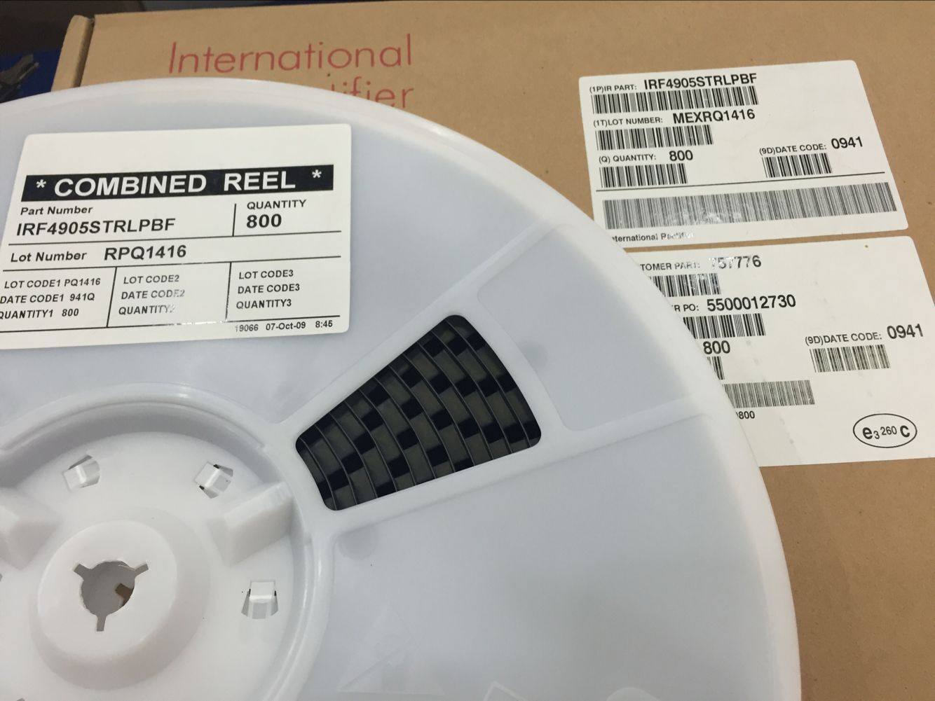 IRF4905STRLPBF  原装进口IR    IRF4905