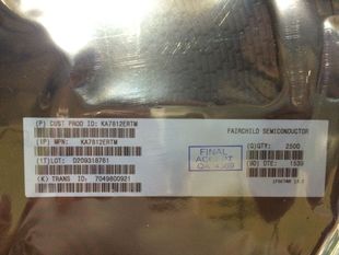 KA7812ERTM   原装FAIRCHILD   KA7812  TO-252