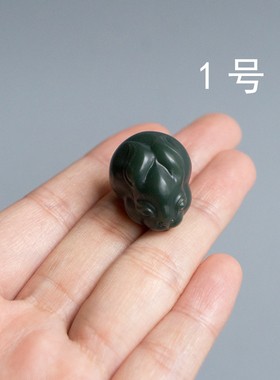 生肖兔吊坠天然和田玉男女