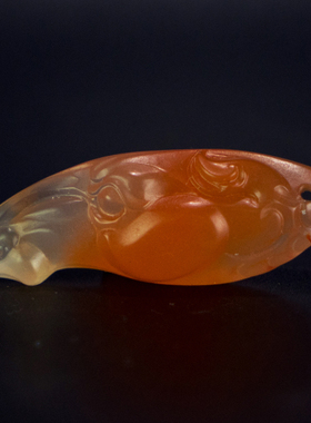 吊坠天然和田玉俏色生肖男女马