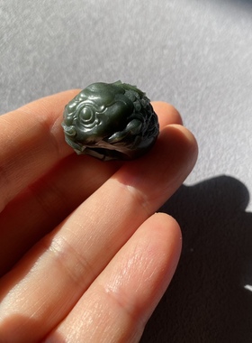 原创挂件小众天然和田玉情侣