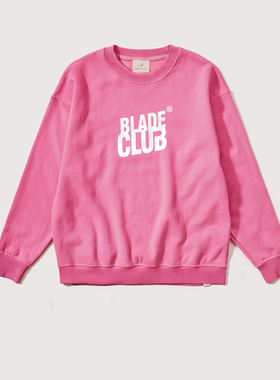 BLADE CLUB logo长袖卫衣