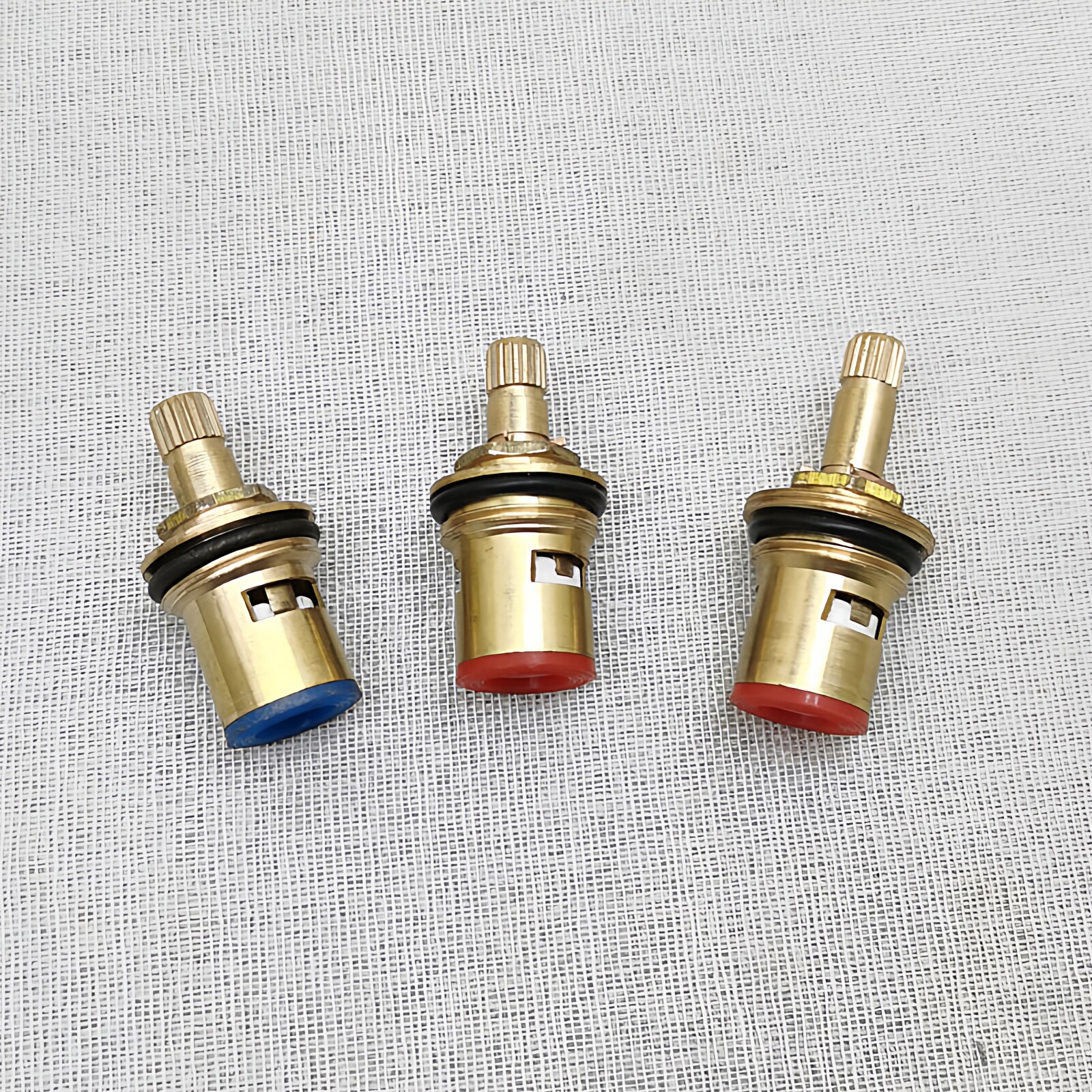 通用型家用四分黄铜阀芯单冷水龙头止水阀三角阀开关配件快开阀芯