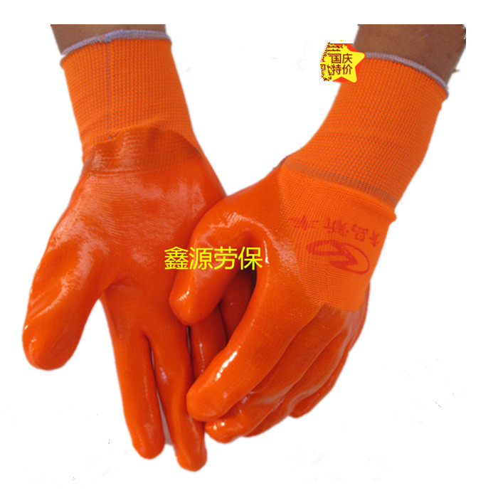 青岛新丰防水防油渗透耐磨手套