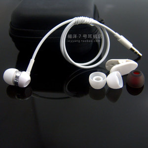 单边重低音入耳C500短线耳塞耳机