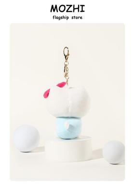 趣味hellokitty毛绒玩偶公仔包包挂件HelloKT猫书包挂饰情侣