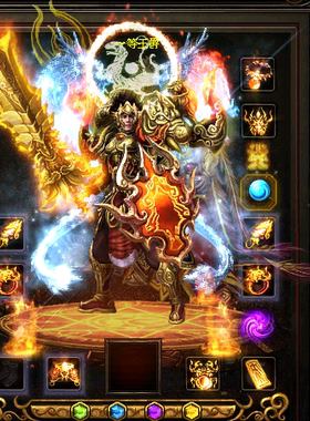 传奇世界单机版传世2服务端传世版本妖士职业中变仙官元神假人GM