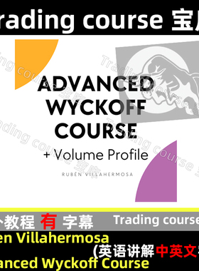 Ruben –Advanced Wyckoff Course + Volume Profile 中英文字幕