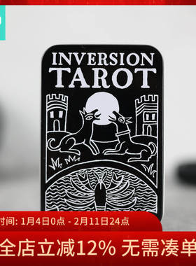 【现货】进口正版 反转反色马赛塔罗牌 Inversion Tarot 铁盒版