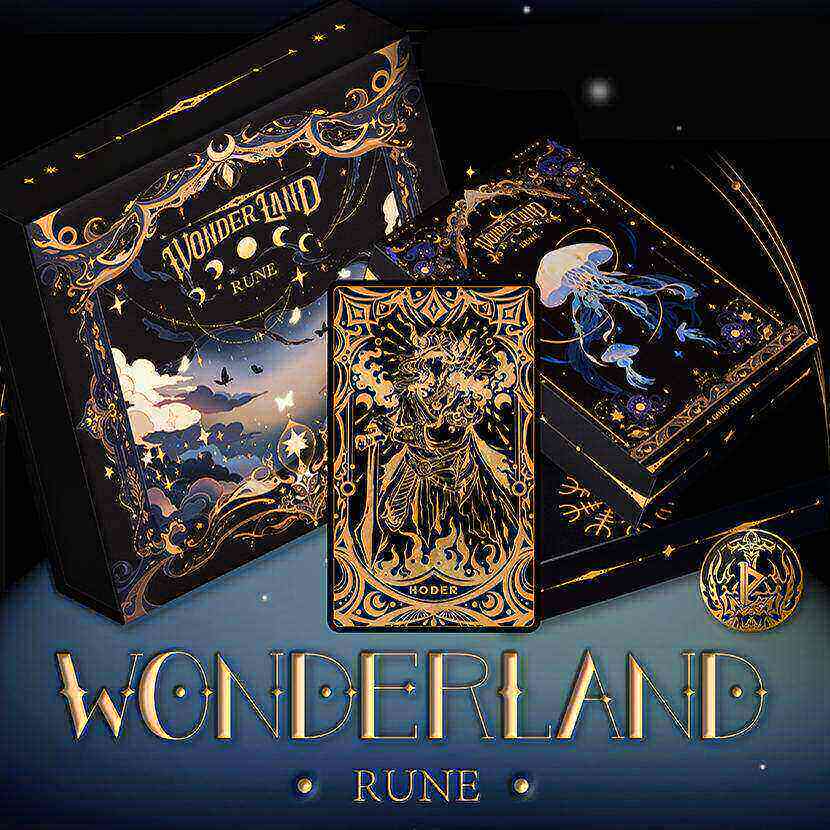 【现货】原创正版 仙境卢恩卡牌如尼铸币 Wonderland Rune Card