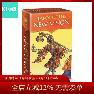 【现货】进口正版 新视点反韦特塔罗牌 New Vision Tarot 迷你版