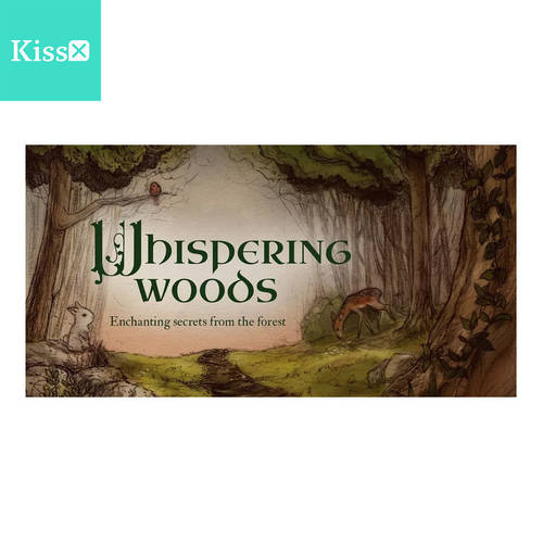 【现货】进口正版 森林私语神谕卡 Whispering Woods 字卡