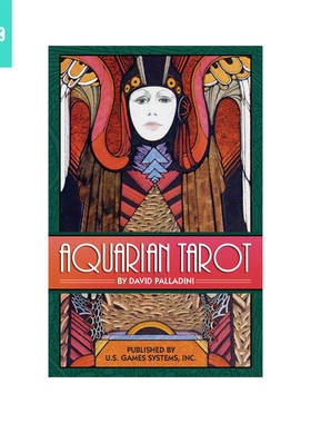 【现货】进口正版 宝瓶宫水瓶座塔罗牌 Aquarian Tarot