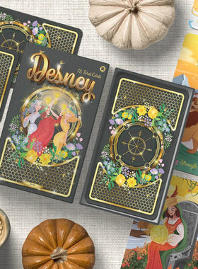 【现货】进口正版 德斯尼塔罗牌 Desney Tarot