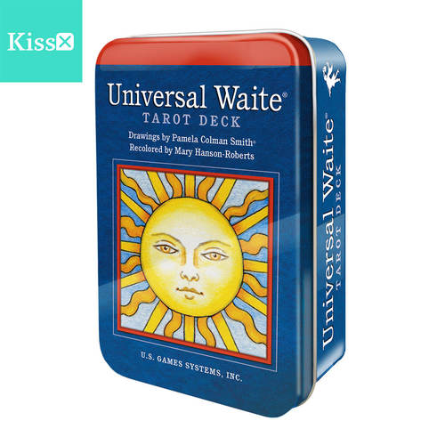 原装正版普及韦特塔罗牌铁盒版