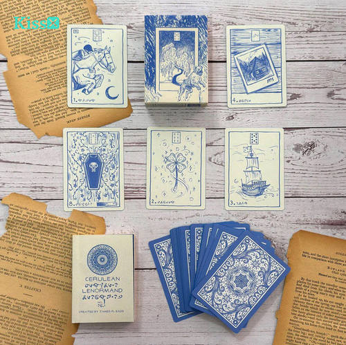 【订】原装正版 蔚蓝雷诺曼利诺曼卡牌 Cerulean Lenormand