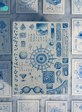 【现货】进口正版 蔚蓝序列神谕卡 Cerulean Sequence