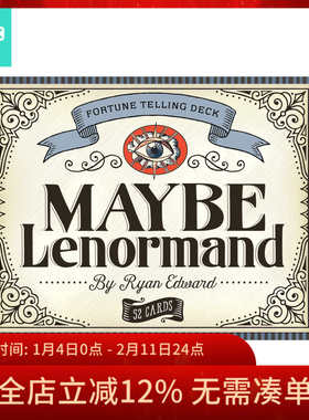 【现货】进口正版 或许也许利诺曼雷诺曼卡 Maybe Lenormand