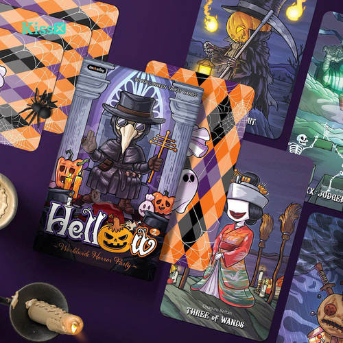 【现货】进口正版 南瓜万圣节塔罗牌 Hellow Tarot 第二版