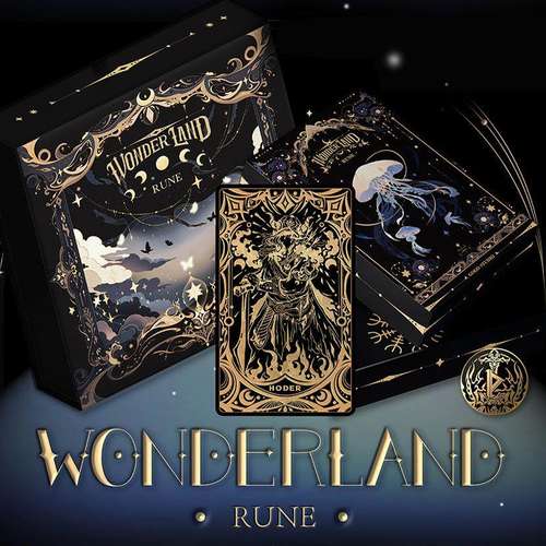 【现货】原创正版 仙境卢恩卡牌如尼铸币 Wonderland Rune Card