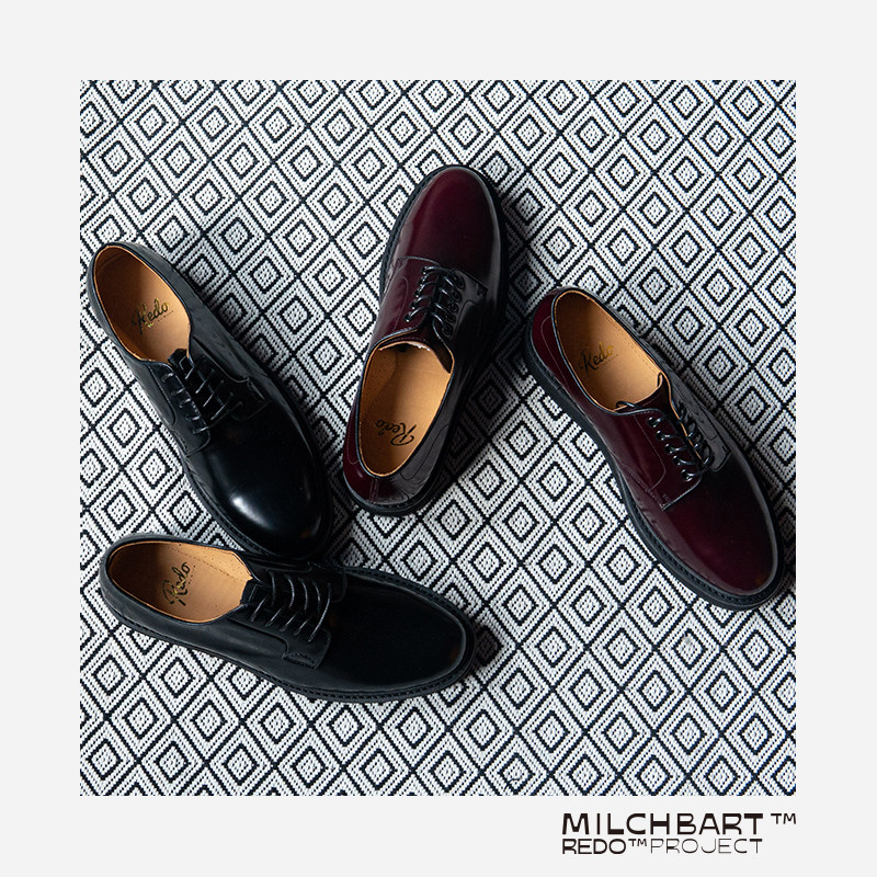 正装风办公布洛克皮鞋