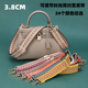 包包带子配件斜挎可调节帆布宽肩带女士背包带3.8cm替换肩带单买