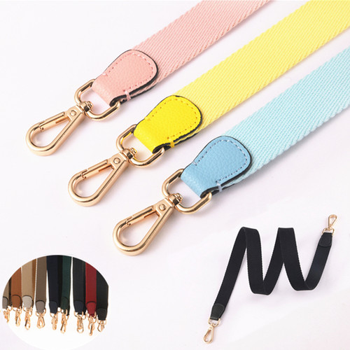 宽肩带配件H凯莉包2.5cm包带夏季背包带子纯色黄色斜挎帆布带单买