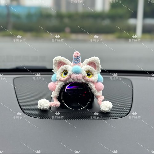 问界智界享界手工钩织音响帽子