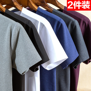 T恤男士 秋衣冬季 加绒加厚半袖 内衣打底衫 t恤修身 2025德绒保暖短袖