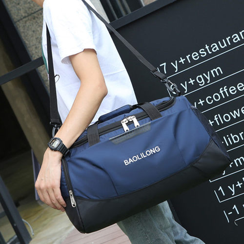 短途出差运动风健身包大容量