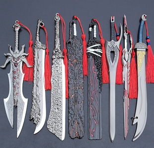 屠龙宝刀绝世好剑玄重尺羊头剑方天画戟青龙偃月刀武器未开刃