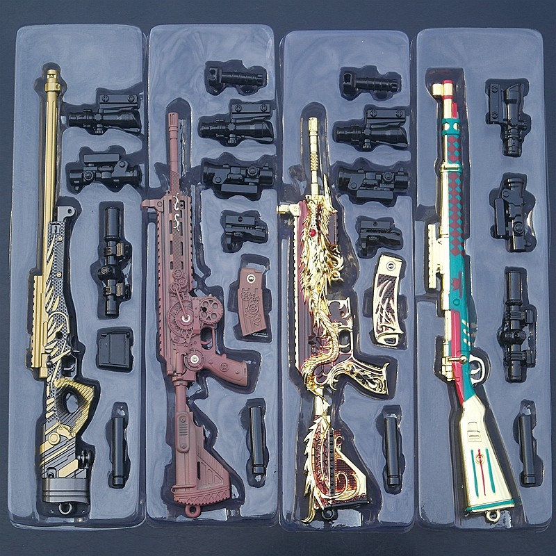 绝地大逃杀98k龙骨主播awm模型