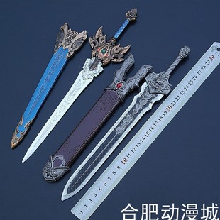 古代名剑三国倚天剑青釭剑龙渊剑轩辕剑碧血剑汉剑赤霄剑武器模型
